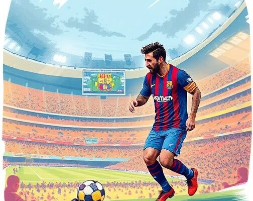 \”Huyền Thoại Sống: Hành Trình Của Lionel Messi Trong Thế Giới Bóng Đá\”
